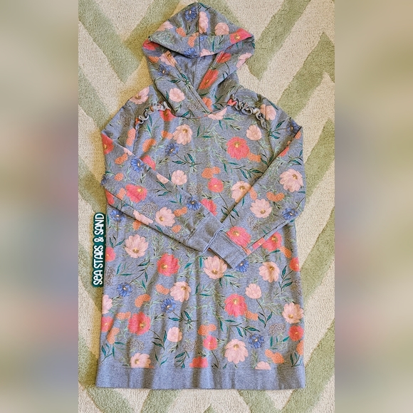 kate spade Gray Floral Long Sleeve Dress - Picture 5 of 11